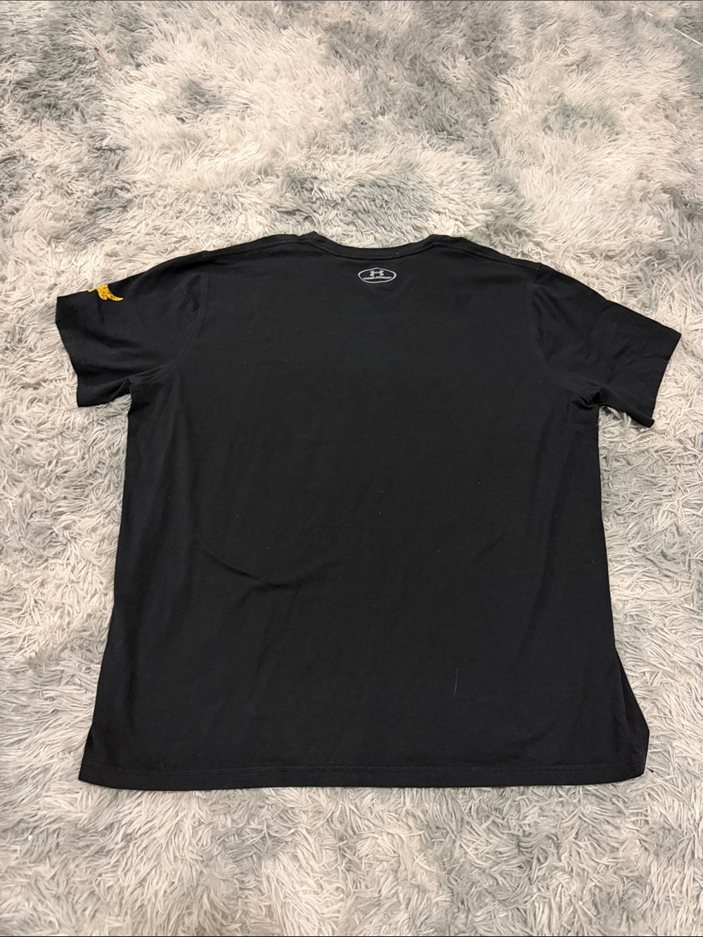 Under Armour Project Rock T-Shirt Men’s XL Black Blood Sweat Respect Tee Shirt - Picture 4 of 4